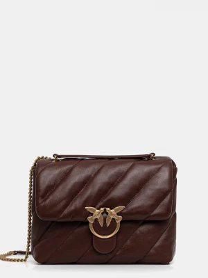 Obrázek produktu Pinko crossbody kabelka dámská kožená burgundské