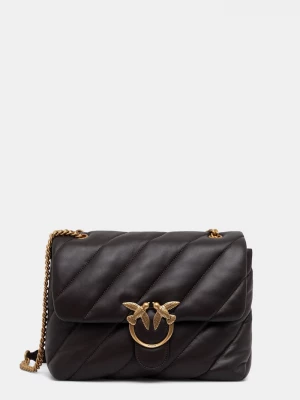 Obrázek produktu Pinko crossbody kabelka dámská kožená hnědá