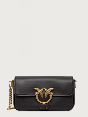 Obrázek produktu Pinko crossbody kabelka dámská kožená hnědá
