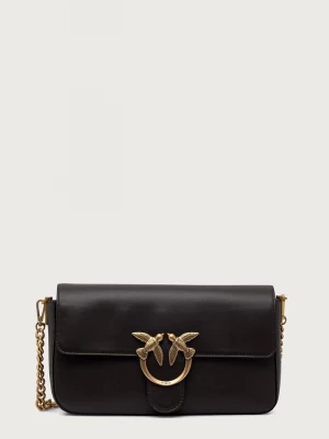 Obrázek produktu Pinko crossbody kabelka dámská kožená hnědá