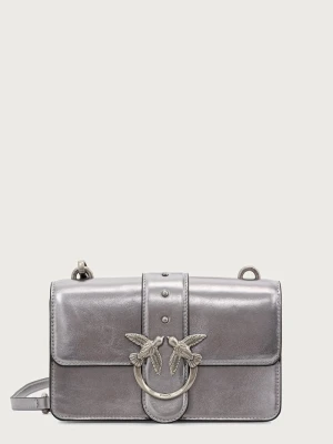 Obrázek produktu Pinko crossbody kabelka dámská kožená stříbrná