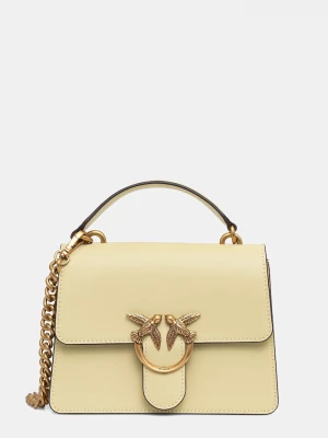 Obrázek produktu Pinko crossbody kabelka dámská kožená žlutá