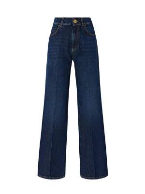 Obrázek produktu PINKO Džíny 'PINKO WANDA WIDE LEG BLUE DENIM MEDIUM WASH PANTALONE' tmavě modrá