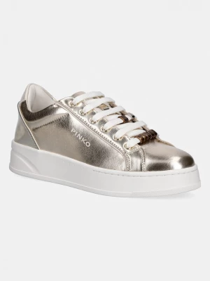 Obrázek produktu Pinko Iris 01 sneakers boty dámské kožené zlatá
