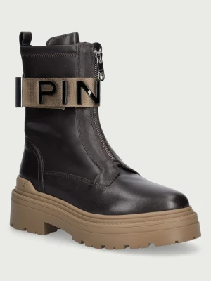 Obrázek produktu Pinko kotníkové boty na koturně dámské Mia 13 hnědá