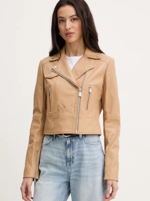 Obrázek produktu Pinko Kožená bunda Pinko béžová