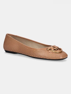 Obrázek produktu Pinko Kožené baleríny Pinko Max 11 hnědá