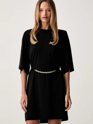 Obrázek produktu Pinko šaty oversize s acetátem černá
