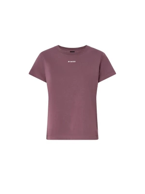 Obrázek produktu PINKO Tričko 'PINKO BASICO T-SHIRT JERSEY LOGO PINKO GOMMATO T-SHIRT' fialová