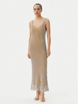 Obrázek produktu PINKO Úpletové šaty Viggiano Abito 104889 A2FB Béžová Slim Fit