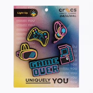 Obrázek produktu Placky Crocs Lights Up Neon Gamer lights up neon gamer 5 pack Barevné