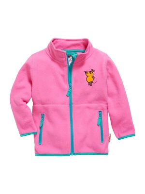 Obrázek produktu PLAYSHOES Fleecová mikina 'DIE MAUS' nebeská modř / hnědá / jasně oranžová / pink