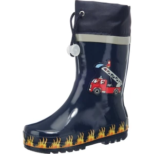 Obrázek produktu PLAYSHOES Gumové holínky  tmavě modrá / zlatě žlutá / světle šedá / mix barev / melounová