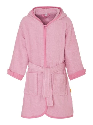 Obrázek produktu PLAYSHOES Koupací plášť 'Einhorn' žlutý melír / růžová