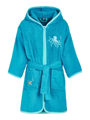 Obrázek produktu PLAYSHOES Koupací plášť tyrkysová / světlemodrá / oranžová