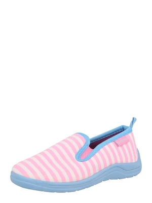 Obrázek produktu PLAYSHOES Pantofle 'Ringel' světlemodrá / pink / pudrová