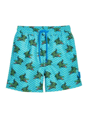 Obrázek produktu PLAYSHOES Plavecké šortky aqua modrá / žlutá / tmavě zelená / světle červená