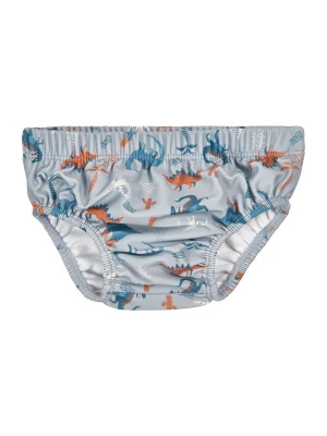 Obrázek produktu PLAYSHOES Plavky 'Dino' kouřově modrá / tmavě modrá / humrová / offwhite