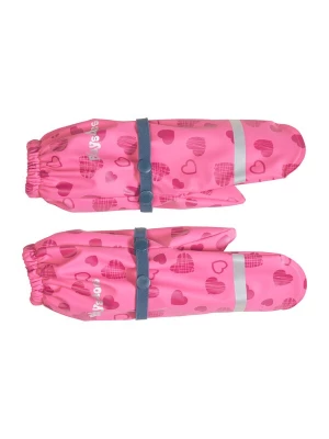 Obrázek produktu PLAYSHOES Rukavice 'Herzchen' šedá / fialkově modrá / pink / pitaya
