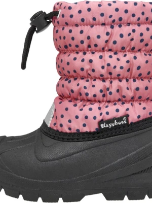 Obrázek produktu PLAYSHOES Sněhule tmavě modrá / stříbrně šedá / růžová / černá