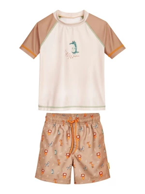 Obrázek produktu PLAYSHOES UV ochrana 'Wildtiere' písková / mokka / světle zelená / oranžová
