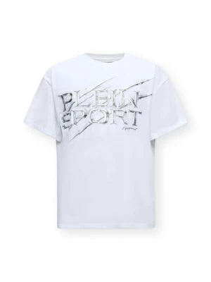 Obrázek produktu Plein Sport Tričko stříbrně šedá / bílá