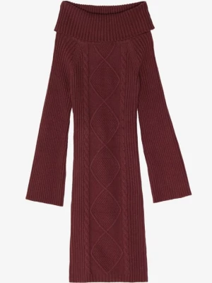 Obrázek produktu Pletené šaty Anna Field By Zalando bordó