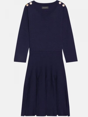 Obrázek produktu Pletené šaty Anna Field By Zalando tmavě modrá