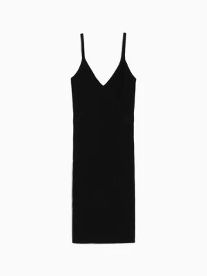 Obrázek produktu Pletené šaty Bershka černá