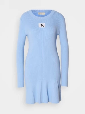 Obrázek produktu Pletené šaty Calvin Klein Jeans modrá