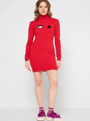 Obrázek produktu Pletené šaty Chiara Ferragni červená