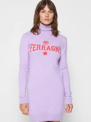 Obrázek produktu Pletené šaty Chiara Ferragni fialová