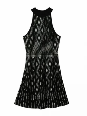 Obrázek produktu Pletené šaty Desigual černá