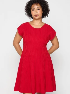 Obrázek produktu Pletené šaty DKNY červená