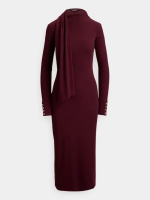 Obrázek produktu Pletené šaty Lauren Ralph Lauren bordeaux