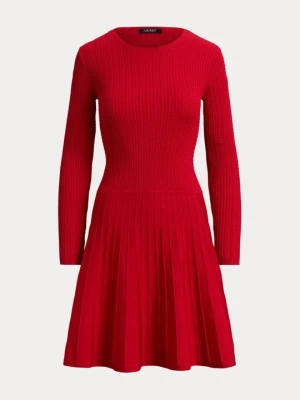 Obrázek produktu Pletené šaty Lauren Ralph Lauren červená
