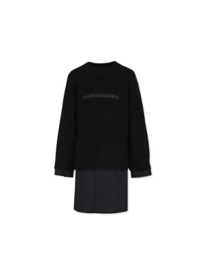Obrázek produktu Pletené šaty MM6 Maison Margiela černá