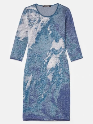 Obrázek produktu Pletené šaty Roberto Cavalli modrá