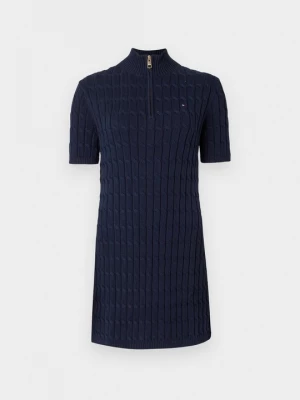 Obrázek produktu Pletené šaty Tommy Hilfiger tmavě modrá