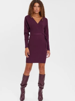 Obrázek produktu Pletené šaty Vero Moda bordeaux