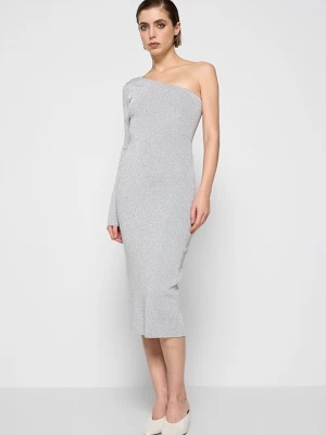 Obrázek produktu Pletené šaty Victoria Beckham stříbrná