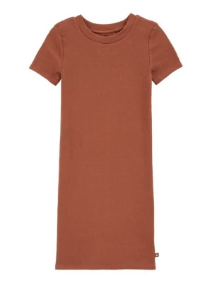 Obrázek produktu Pletené šaty WE Fashion melírovaná světle hnědá