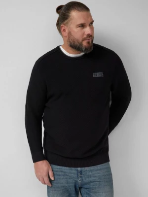 Obrázek produktu Pletený bavlněný svetr s texturou s.Oliver černá