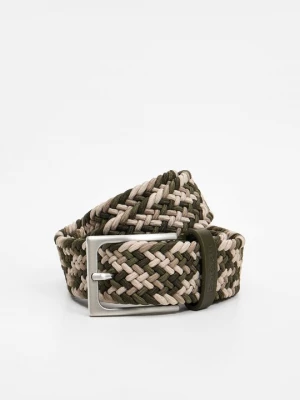 Obrázek produktu Pletený pásek Barbour olivová
