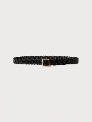 Obrázek produktu Pletený pásek Polo Ralph Lauren černá