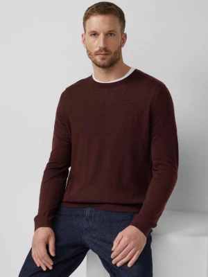 Obrázek produktu Pletený svetr z čisté merino vlny s.Oliver červená