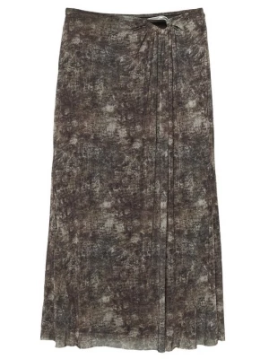 Obrázek produktu Plisovaná sukně PULL&BEAR tmavě hnědá