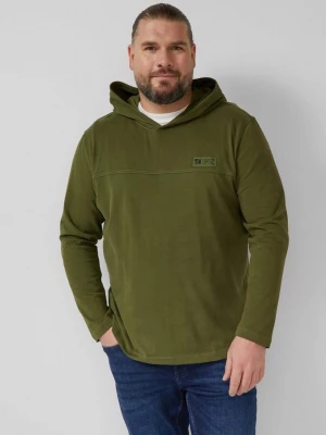 Obrázek produktu Plus size tričko s kapucí a logem s.Oliver olivová