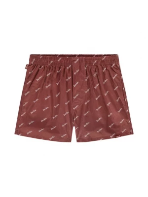 Obrázek produktu Pockies Boxerky 'Broke' rezavě červená / offwhite