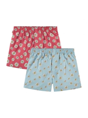 Obrázek produktu Pockies Boxerky světlemodrá / žlutá / světle červená / bílá